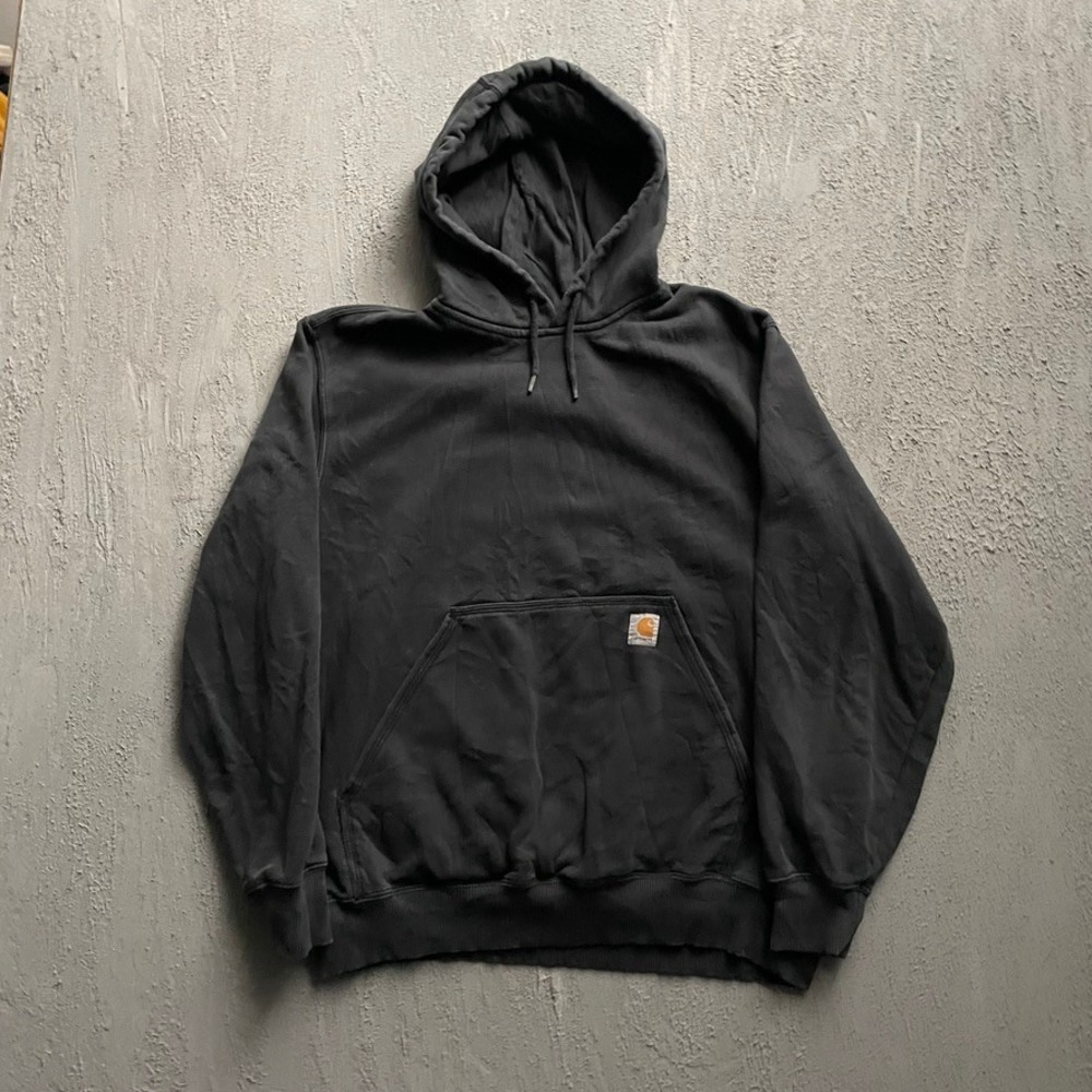 Carhartt Original Fit Hoodie Mens Large Black